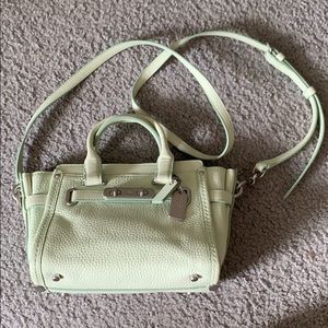 Coach swagger mini crossbody bag in mint